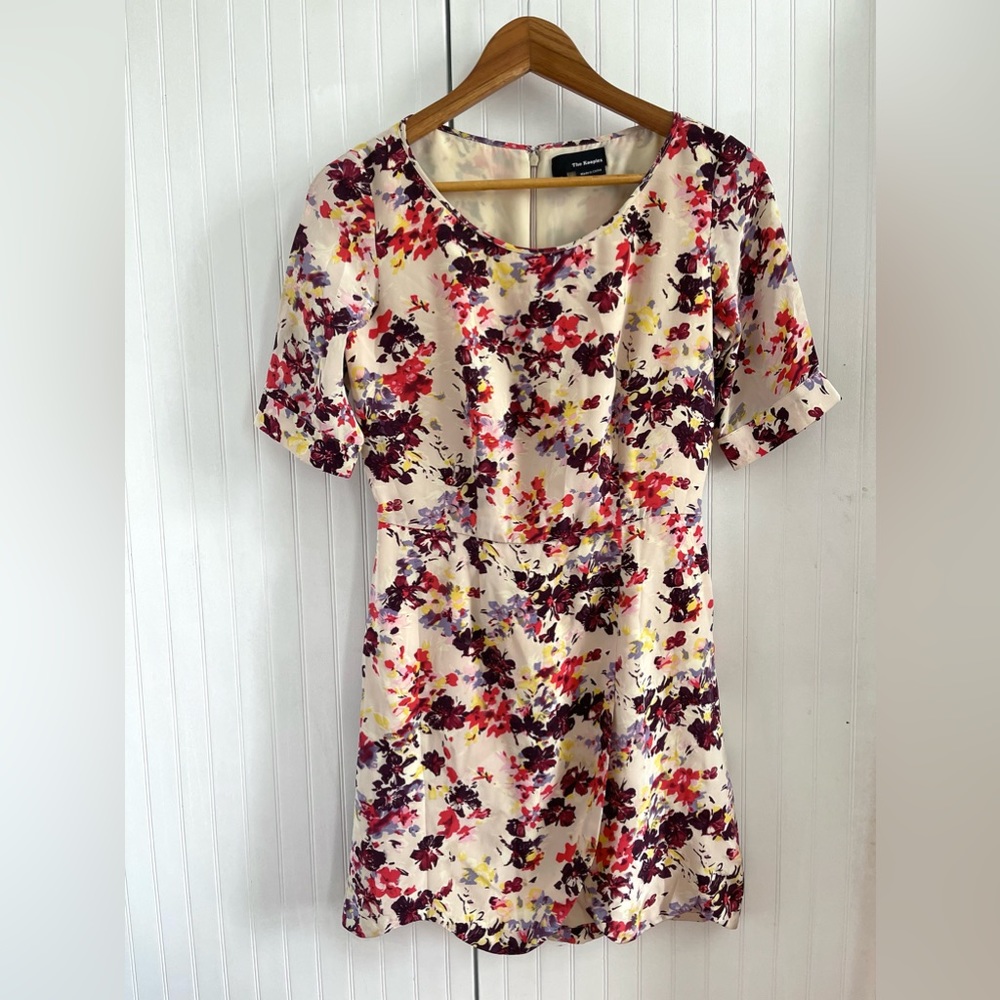 Kooples silk floral dress